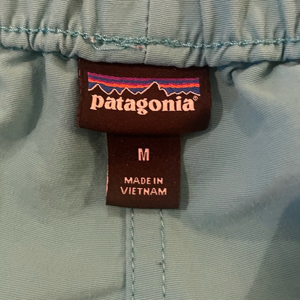 Patagonia Women's Aqua Athletic Shorts - Picture 4 of 4